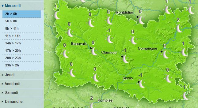 Oise : attention aux gelées matinales !