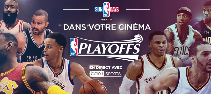 Les superstars de la NBA sur écran géant au cinéma le Majestic à Jaux Venette
