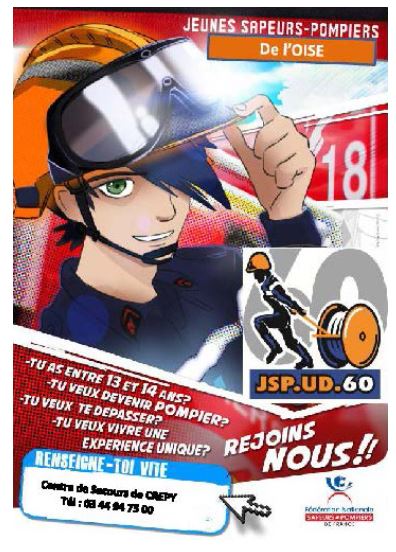 Le centre de secours de Crépy-en-Valois recrute des jeunes âgés entre 13 et 14 ans