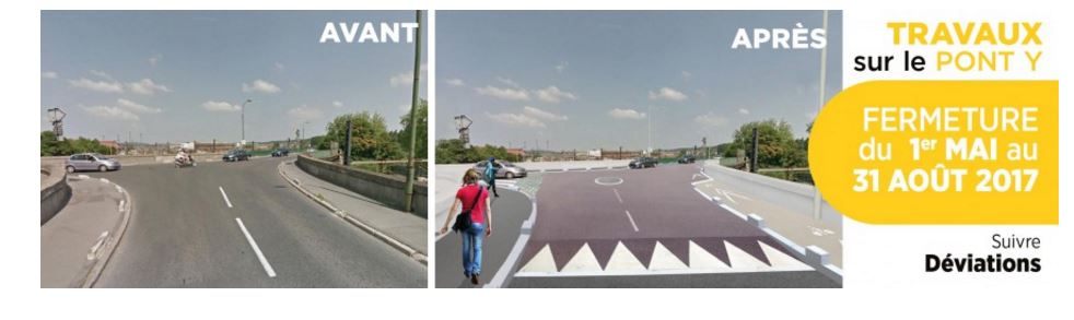 Creil : fermeture du Pont Y du 1er mai au 31 août 2017