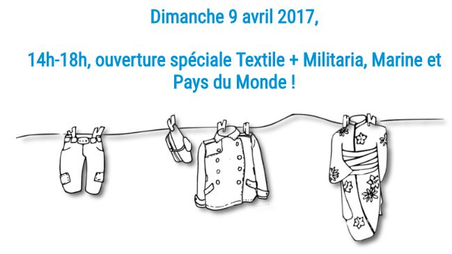 “En avril, ne te découvre pas d’un fil…” ouverture “spéciale Textile” aux atelier de la Bergerette