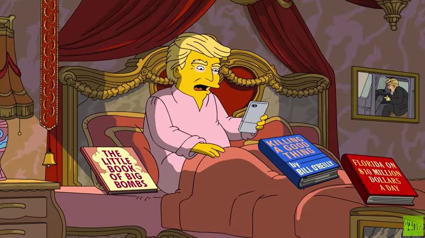 100 premiers jours de Trump : les “Simpson” se déchainent