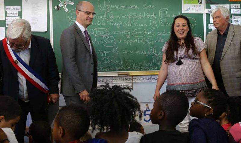 Le nouveau ministre de l’Éducation Nationale s’est rendu à l’école Albert Camus de Creil