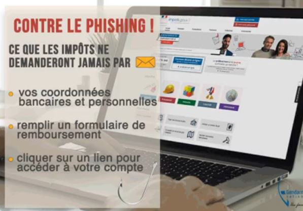 Déclaration d’impots dans l’Oise : attention au Phishing !