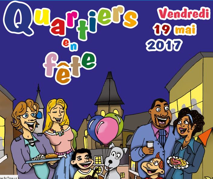 Quartiers en Fête 2017 à Clermont , le vendredi 19 mai