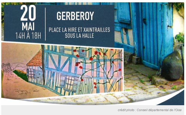 Treize conseillers départementaux jeunes s’exposent à Gerberoy