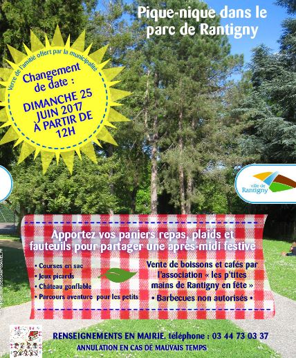 Rantigny : “Parc en Fête”, le dimanche 25 juin