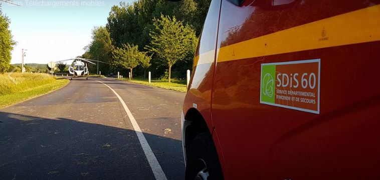 La Chaussée du Bois-d’Ecu : un accident fait cinq blessés