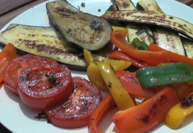Recette de légumes grillés à la plancha