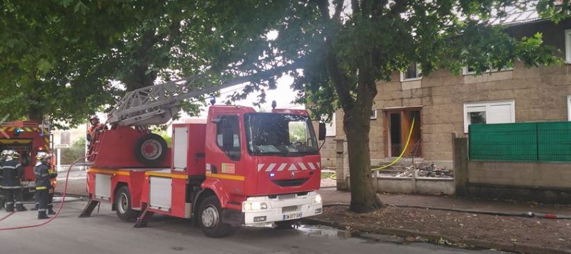 Creil : un bâtiment s’enflamme boulevard Biondi,