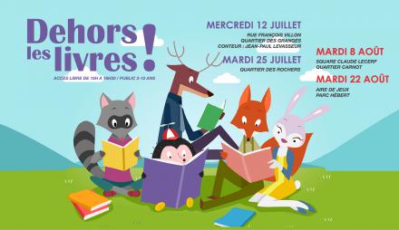 « Dehors les livres » revient cet été à Nogent-sur-Oise !