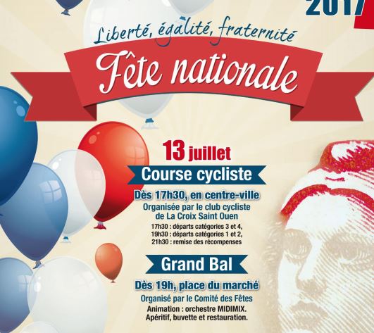 Fête Nationale à La-Croix-saint-Ouen le jeudi 13 juillet