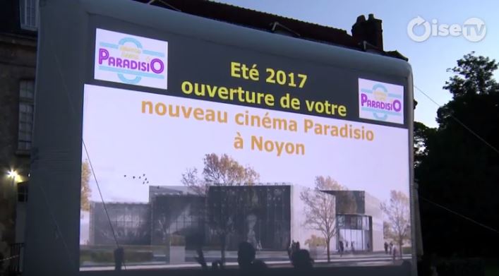 Noyon : le nouveau complexe cinématographique “Paradisio” ouvrira en septembre