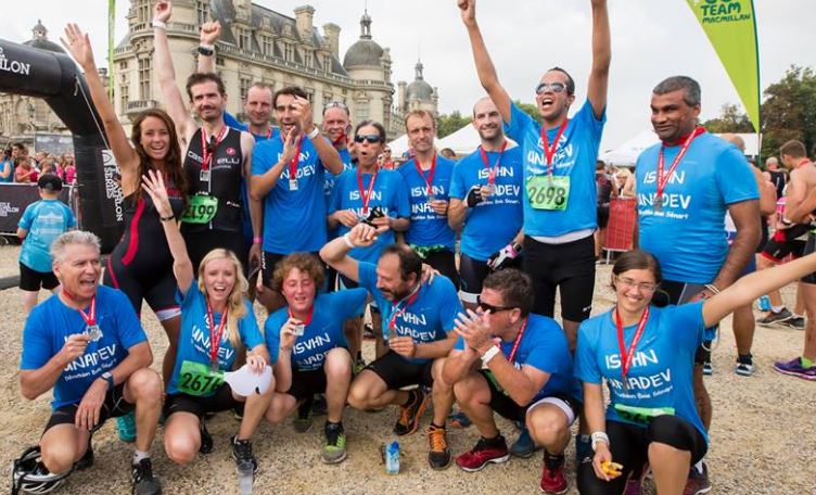 Le Triathlon de Chantilly : Olivier Donval, et un binôme 100% valide ont couru la course