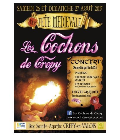 Les cochons de Crépy sont mis à l’honneur, les samedi 26 et dimanche 27 août