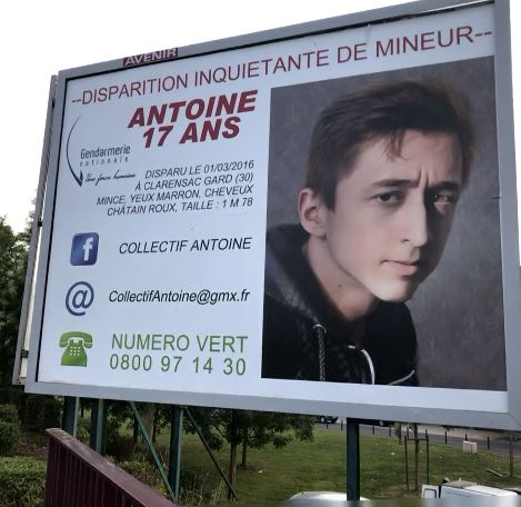 Disparition d’Antoine dans le Gard : Une campagne d’affichage dans l’Oise pour le retrouver.