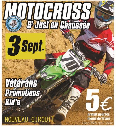 Moto-cross : ils vont rouler leur bosse dimanche à Saint-Just-en-Chaussée
