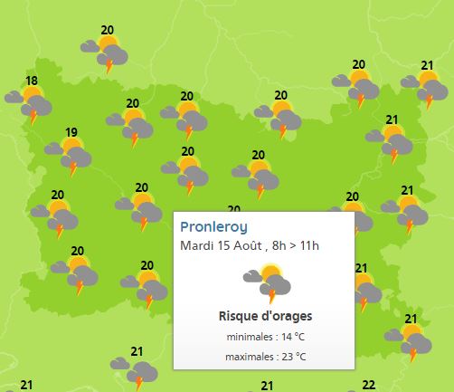 Retour des orages dans l’Oise