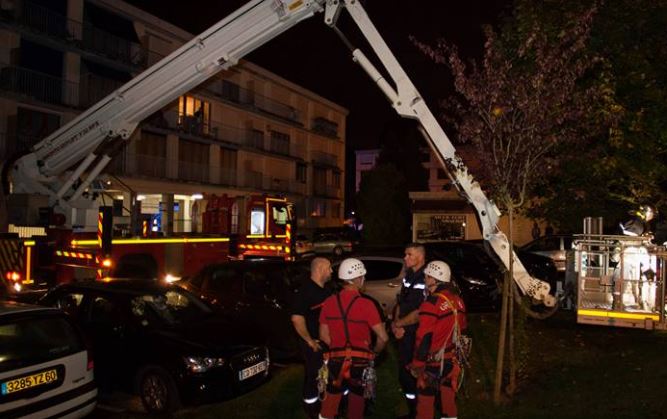 Rantigny : une personne malade, de 200 kg, évacuée depuis la fenêtre