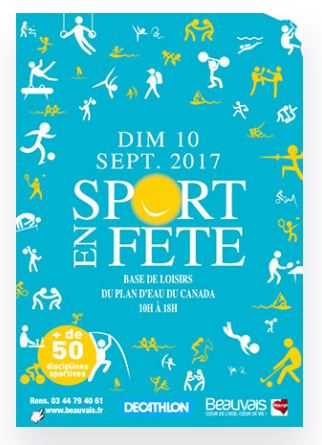 « Sport en Fête à Beauvais », le dimanche 10 septembre.