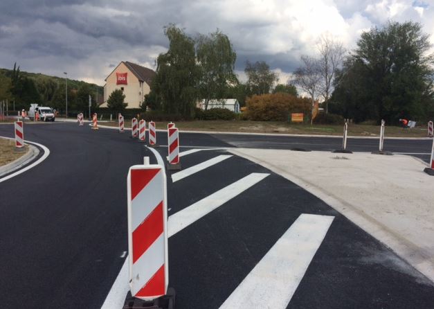 Les travaux du rond-point de Villers-Saint-Paul sont terminés !