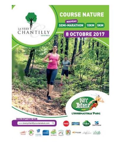 Course Nature : La VERY CHANTILLY, le dimanche 8 octobre 2017