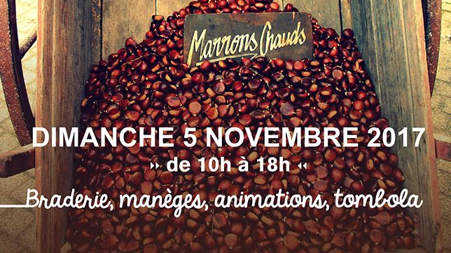 Creil : la Foire aux marrons revient le dimanche 5 novembre de 10h à 18h 