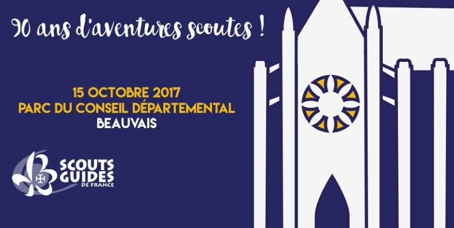 Les Scouts et Guides de France de Beauvais fêtent leurs 90 ans !
