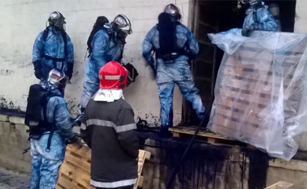 Longueil-Sainte-Marie : important incendie à la Compagnie des engrais