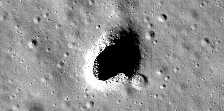 Des grottes découvertes sur la Lune
