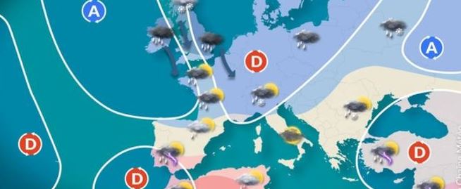 Averses, froid, neige… Un temps de plus en plus froid dans l’Oise.