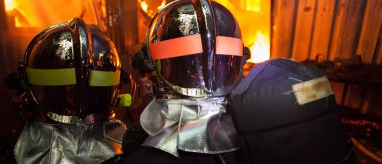 Nogent-sur-Oise : important incendie, rue de la Fraternité.