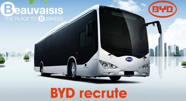 Beauvais : l’entreprise BYD France recrute dans l’Oise