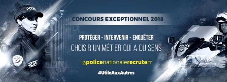 La préfecture de l’Oise vous informe : plus de 8 000 postes pour la Police Nationale !