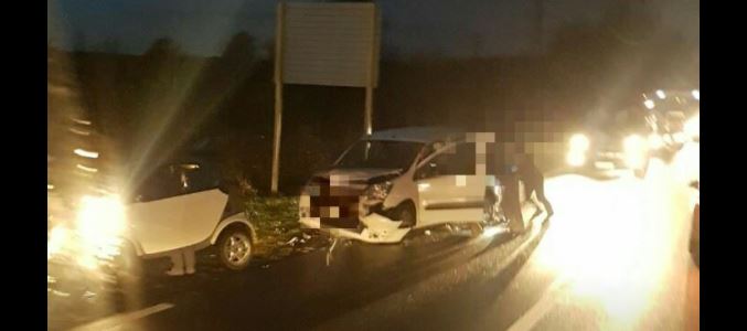 Les Ageux : un accident forme un énorme bouchon sur la D200