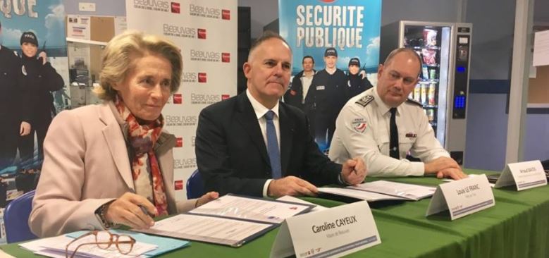 Caroline Cayeux et le préfet de l’Oise s’engagent pour la sécurité des Beauvaisiens