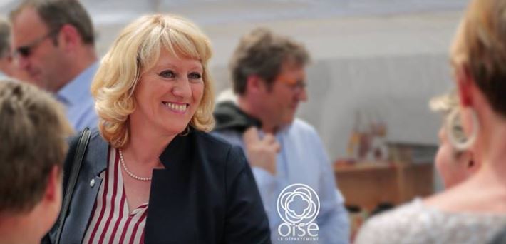 Nadège LEFEBVRE, Présidente du Conseil départemental de l’Oise en visite sur le canton de Pont-Sainte-Maxence