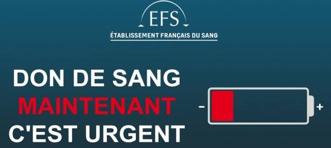 Compiègne : donnez votre sang, samedi 23 décembre !