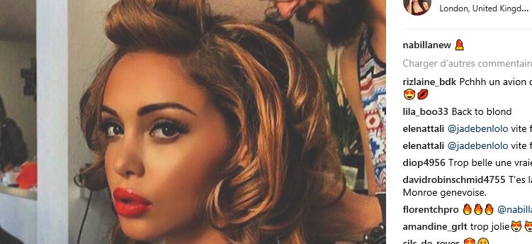 Nabilla changé de look !
