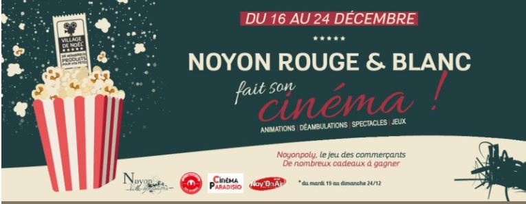 Noyon rouge & blanc fait son cinéma !