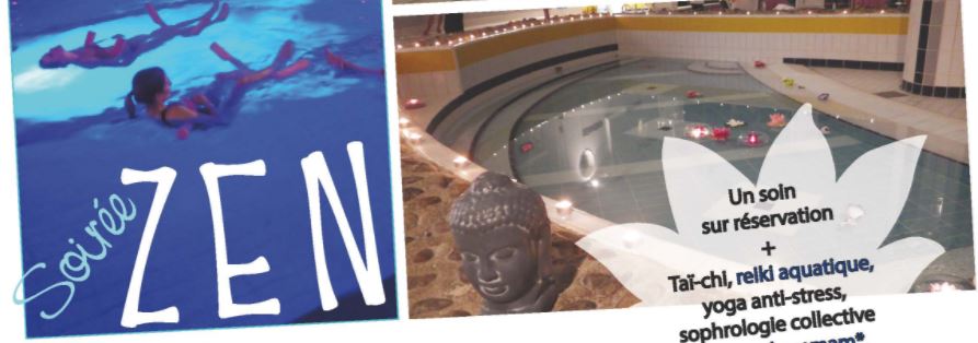 Piscine de Liancourt : soirée zen, le samedi 16 décembre de 20h00 à minuit !