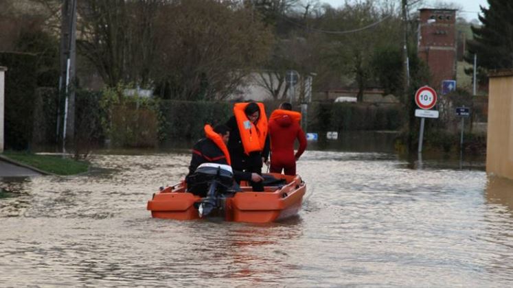 Inondations dans l’Oise : plus de 65 interventions.