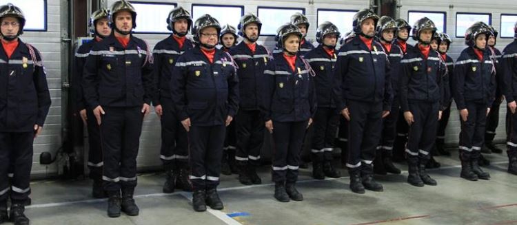 Les pompiers de l’Oise rendent hommage aux sapeurs-pompiers disparus