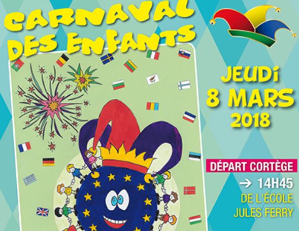 Un Carnaval sur le thème des « cartes postales d’Europe » jeudi 8 mars
