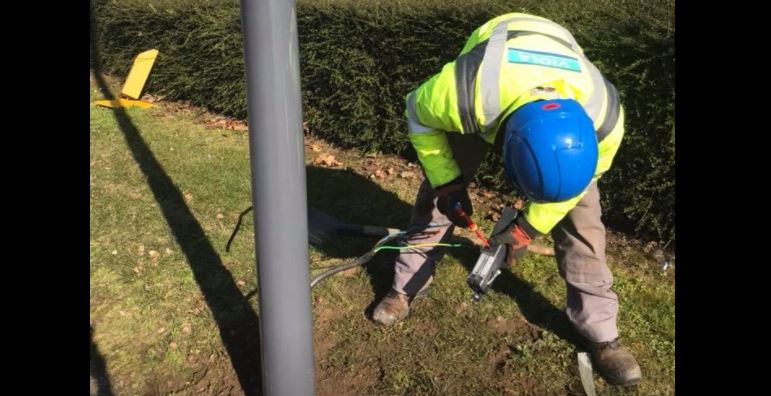 La ville de Noyon passe au led !