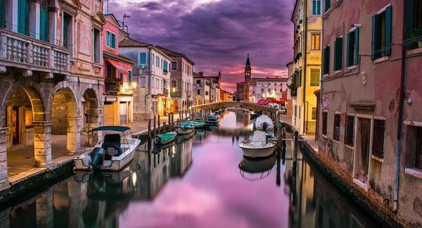 Venise : les canaux sont a sec !