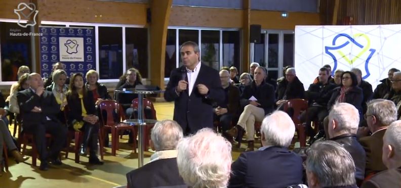 Du 5 au  9 février 2018, Xavier Bertrand et les vice-présidents de la Région se rendent dans l’Oise.