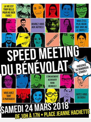 Un speed meeting du bénévolat à Beauvais pour se rencontrer et peut-être s’engager.