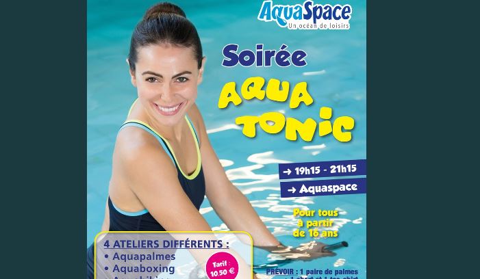 Beauvais : l’Aquaspace vous propose une soirée Tonic pour oublier la grisaille de l’hiver