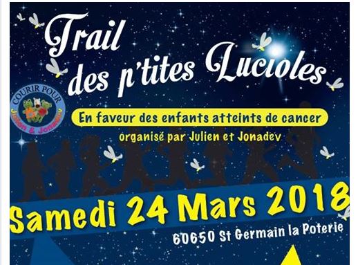 Saint Germain La Poterie : le Trail des P’Tites Lucioles en faveur des enfants atteints de cancer